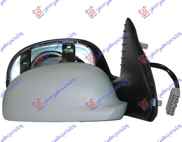 RETROVIZOR ELEKTRICNI SA GREJACEM PM (SENZOR) -1999 (KONVEKSNO STAKLO) PEUGEOT 406 SDN 1996-2005 (8C/8E/8F)