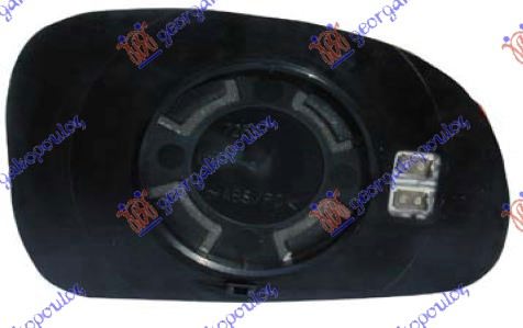 STAKLO RETROVIZORA SA GREJACEM PLAVO 1999- (ASFERICNO) PEUGEOT 406 SDN 1996-2005 (8C/8E/8F)