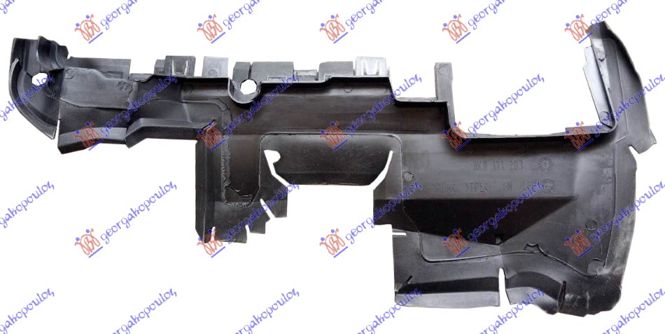 NOSAC HLADNJAKA VERTIKALNI PLASTICNI AUDI A4 2007-2011 (8KH/8K2/8K5)