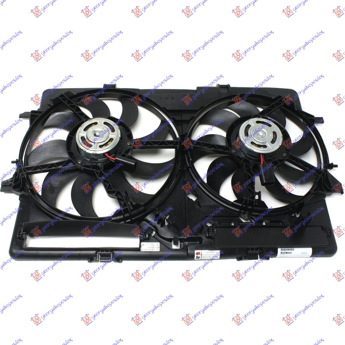 VENTILATOR KOMPLET (BENZIN/DIZEL) AUDI Q3 2014-2018 (8UB/8UG)