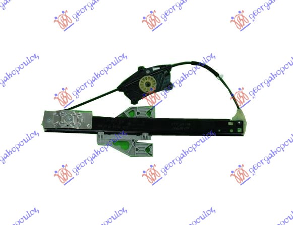 PODIZAC ZADNJEG PROZORA ELEKTRICNI (BEZ MOTORA) AUDI A4 2011-2015 (8KH/8K2/8K5)