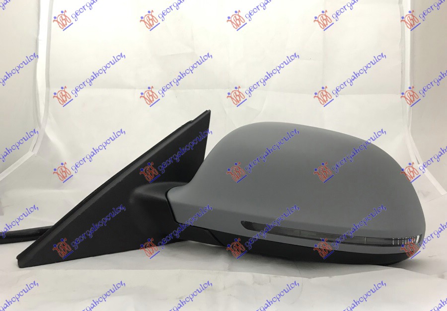 RETROVIZOR ELEKTRICNI SA GREJACEM PM (ELEKTRO-SKLOPIV) (MIGAVAC) -2010 (ASFERICNO STAKLO) AUDI A4 2007-2011 (8KH/8K2/8K5)