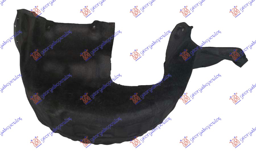 ZADNJE POTKRILO PLASTICNO VOLVO S60/V60 2010-2013 (155/157/134)