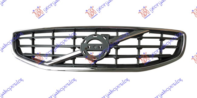 PVC MASKA KOMPLET (HROM LAJSNA) VOLVO S60/V60 2010-2013 (155/157/134)