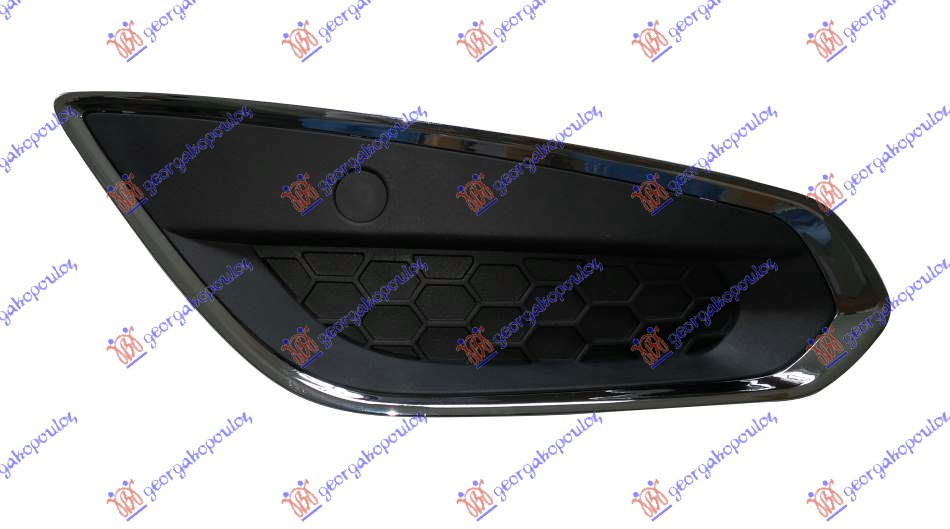RESETKA PREDNJEG BRANIKA (HROM OKVIR) VOLVO S60/V60 2010-2013 (155/157/134)