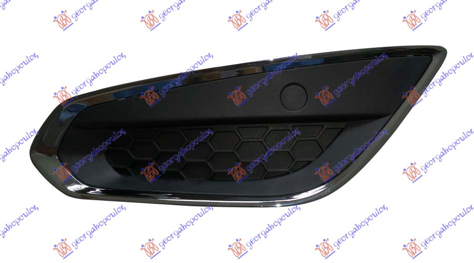 RESETKA PREDNJEG BRANIKA (HROM OKVIR) VOLVO S60/V60 2010-2013 (155/157/134)