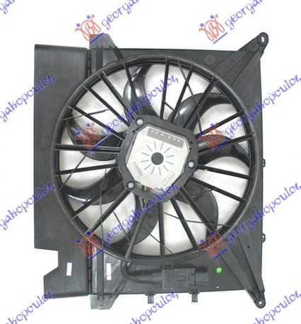 VENTILATOR HLADNJAKA KOMPLET (BENZIN/DIZEL) VOLVO XC90 2003-2014 (275)