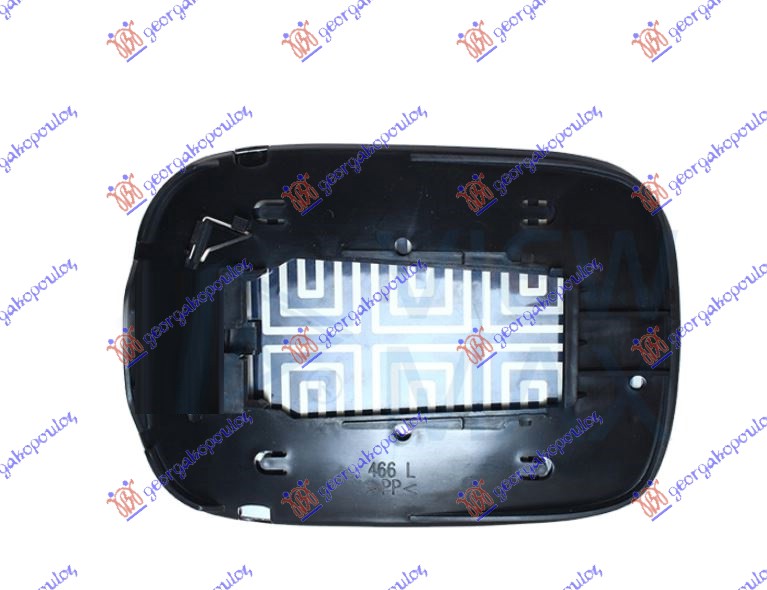 STAKLO RETROVIZORA 2005-2008 (ASFERICNO) VOLVO XC90 2003-2014 (275)