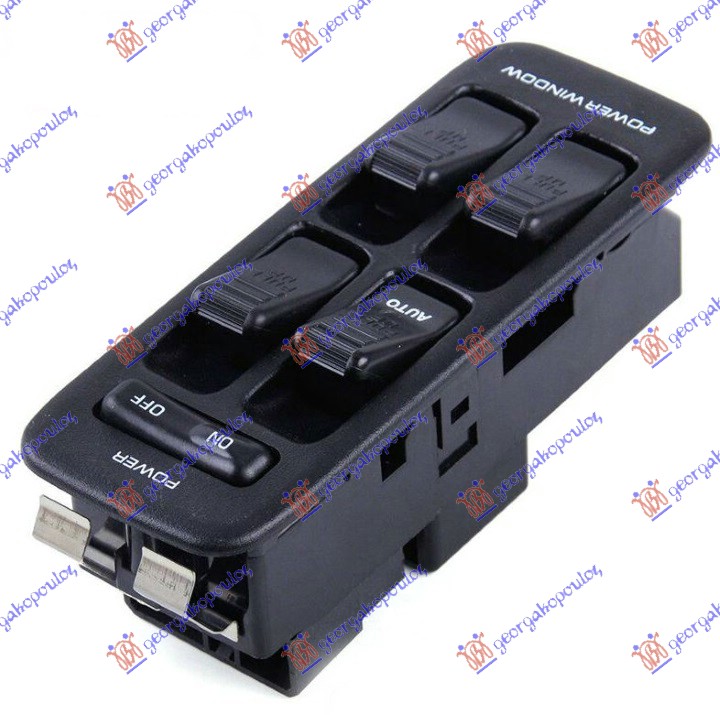 PREKIDAC U PREDNJIM VRATIMA (4 TASTERA) (11 PIN) MAZDA 323 SDN 1990-1992 (BG)