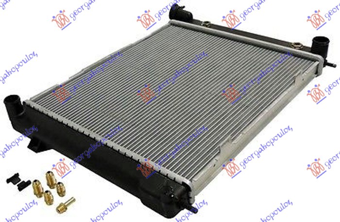 HLADNJAK MOTORA 4.0cc V6 (AUTO) (50x56.5) 98-99 JEEP GRAND CHEROKEE 1999-2005 (WJ/WG)