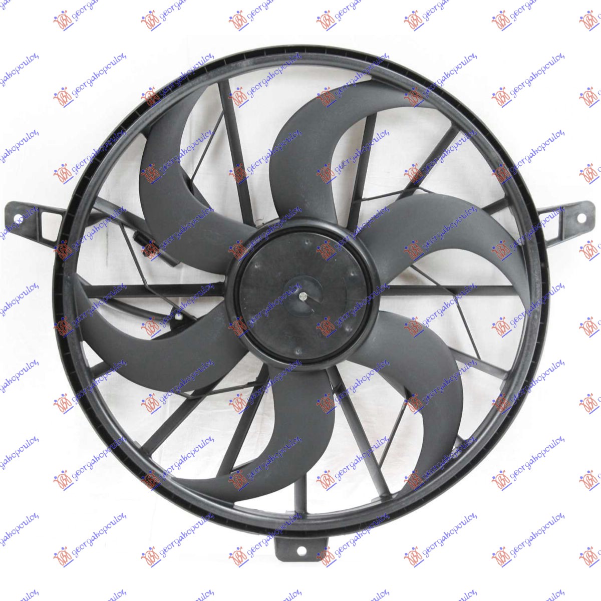 VENTILATOR (MOTOR+ELISA) (BENZIN) (2 PIN) JEEP GRAND CHEROKEE 1999-2005 (WJ/WG)