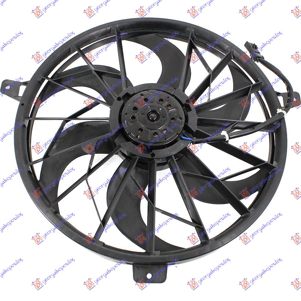 VENTILATOR (MOTOR+ELISA) (BENZIN) (3 PIN) JEEP GRAND CHEROKEE 1999-2005 (WJ/WG)