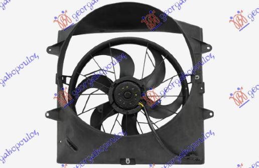 VENTILATOR KOMPLET (BENZIN) (3 PIN) JEEP GRAND CHEROKEE 1999-2005 (WJ/WG)