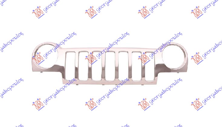 PVC MASKA SPOLJASNJA HROM -2005 JEEP CHEROKEE 2002-2008 (KJ)