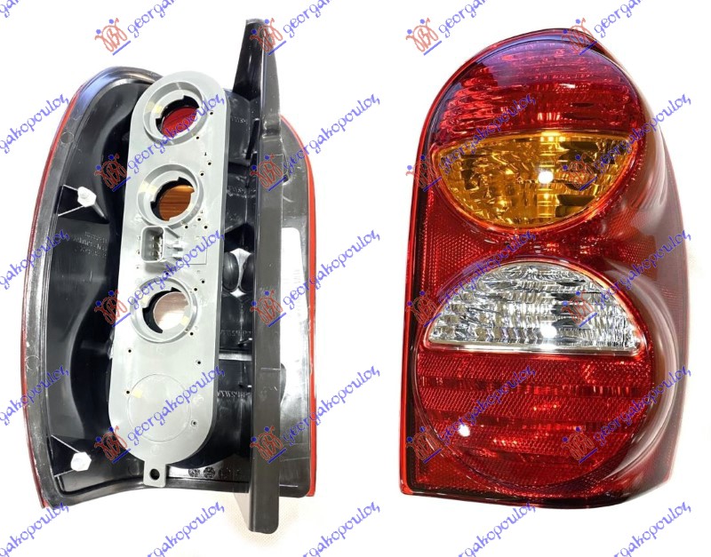 STOP LAMPA (3 SIJALICE - BEZ MAGLENKE) -2005 (TYC) JEEP CHEROKEE 2002-2008 (KJ)