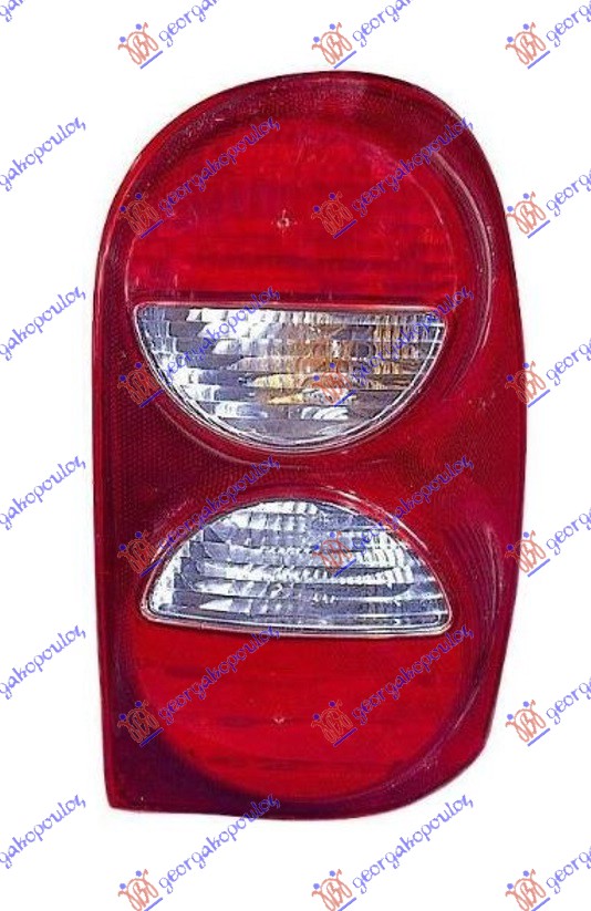 STOP LAMPA (3 SIJALICE - BEZ MAGLENKE) 2005- (DEPO) JEEP CHEROKEE 2002-2008 (KJ)
