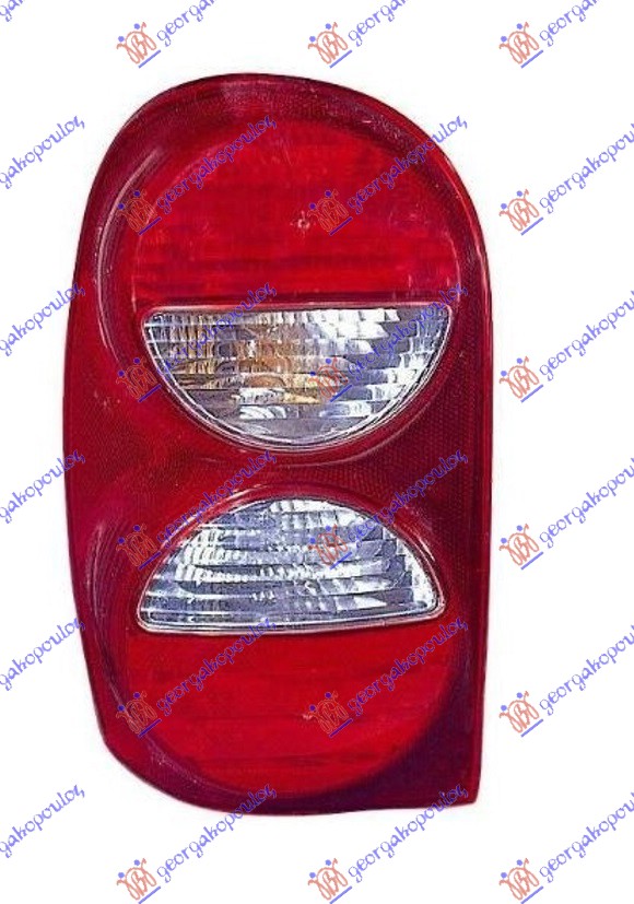 STOP LAMPA (3 SIJALICE - BEZ MAGLENKE) 2005- (DEPO) JEEP CHEROKEE 2002-2008 (KJ)