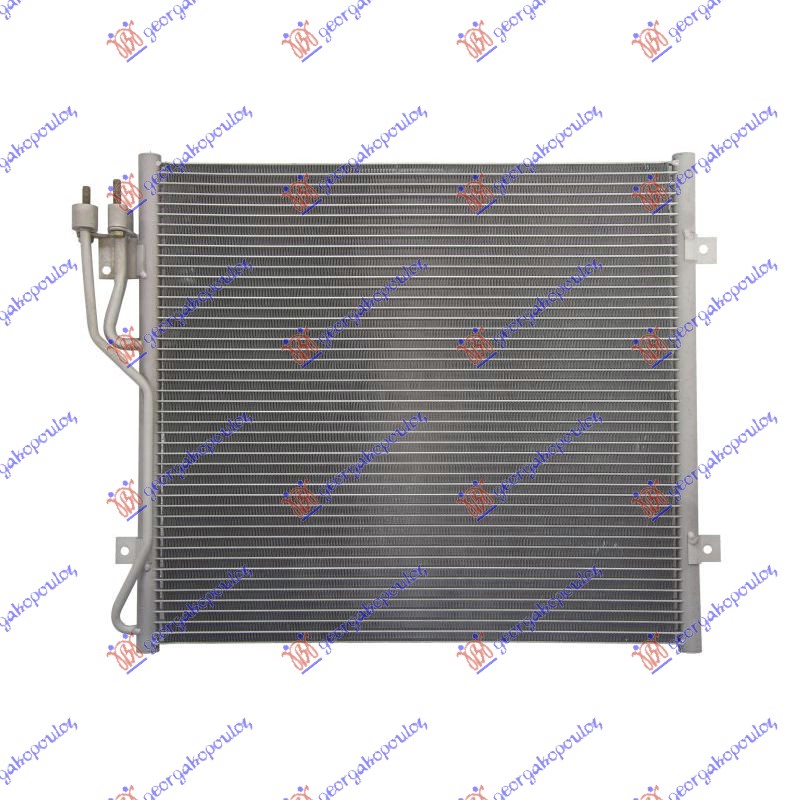 HLADNJAK KLIME 2.4/3.7 BENZIN - 2.5/2.8 DIZEL (520x460) JEEP CHEROKEE 2002-2008 (KJ)
