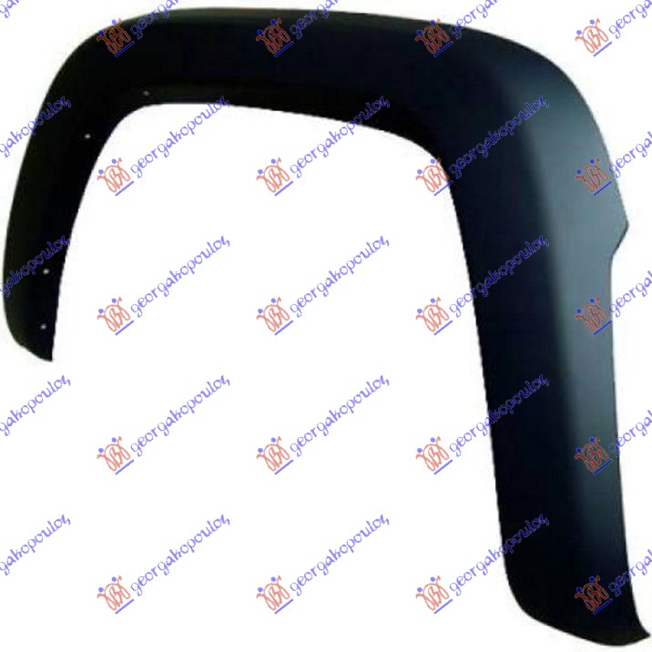 RUB PLASTICNI PREDNJEG BLATOBRANA -2005 (LIMITED) JEEP CHEROKEE 2002-2008 (KJ)