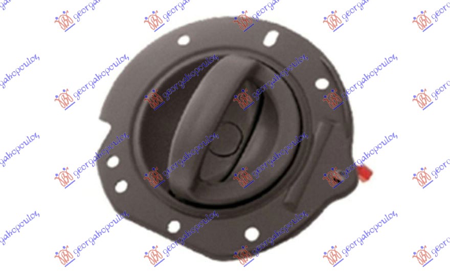 KVAKA ZADNJIH VRATA UNUTRASNJA JEEP CHEROKEE 2002-2008 (KJ)