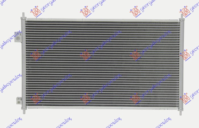 HLADNJAK KLIME ZA SVE MODELE BENZIN (615x345x16) HONDA CIVIC SEDAN 2001-2004 (ES/ET)
