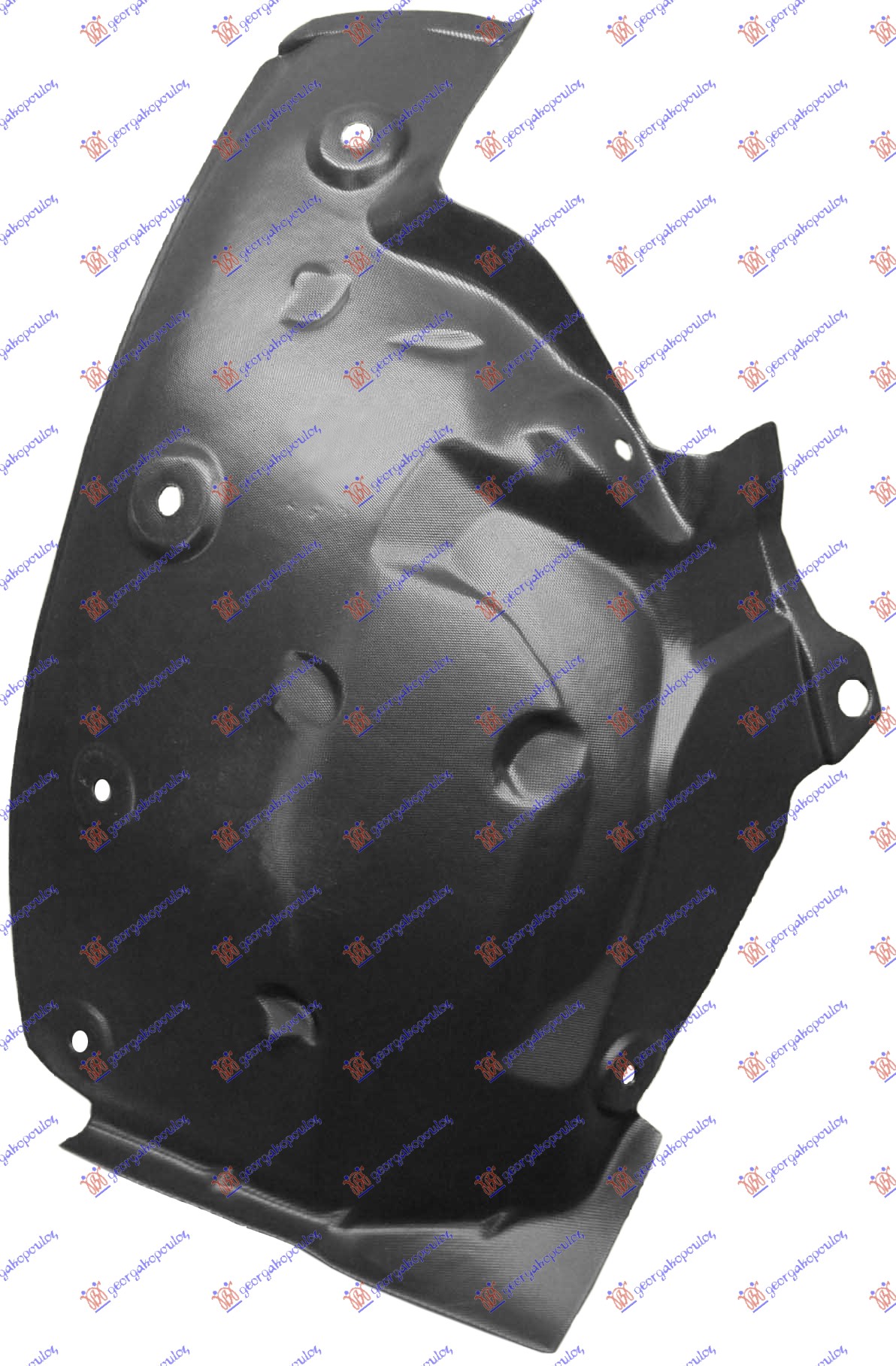 POTKRILO PLASTICNO (ZADNJI DEO) (A KVALITET) RENAULT KANGOO 2013-2021 (KW0/KW1)