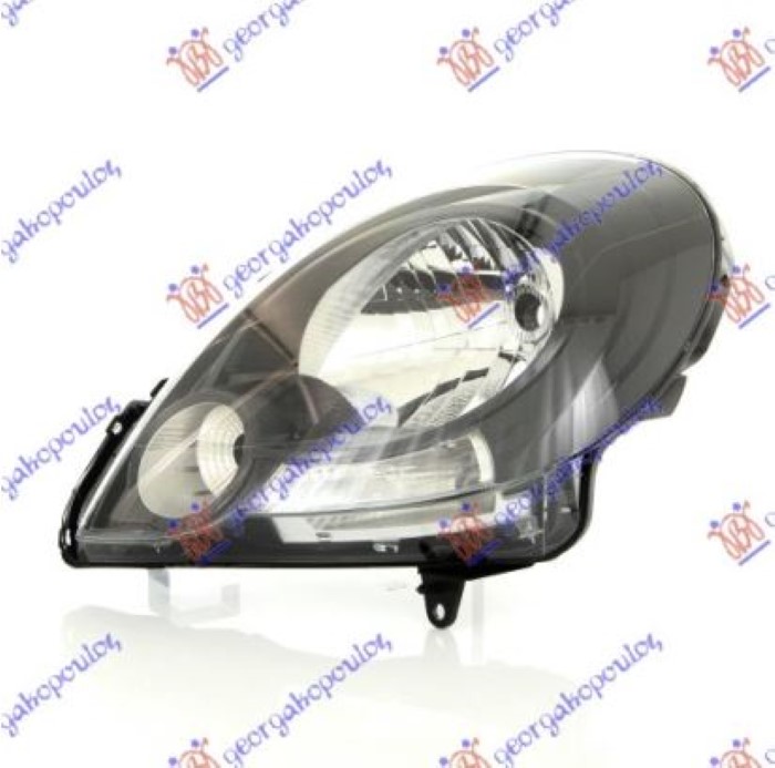 FAR ELEKTRICNI CRNI (TYC) RENAULT KANGOO 2008-2013 (KW0/KW1)