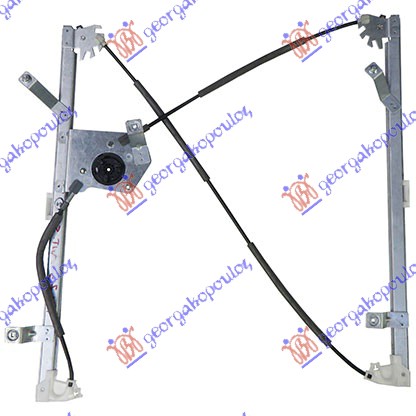 PODIZAC PREDNJEG PROZORA ELEKTRICNI (BEZ MOTORA) (A KVALITET) RENAULT KANGOO 2013-2021 (KW0/KW1)
