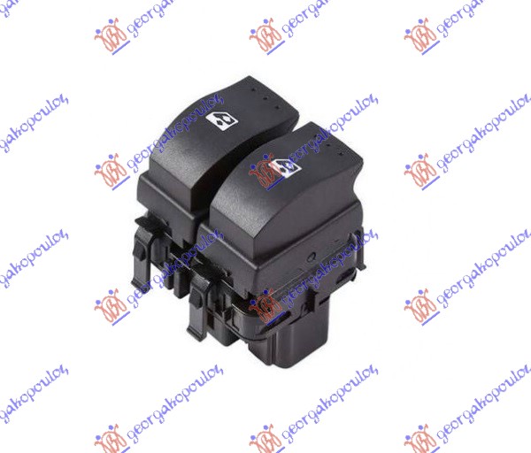 PREKIDAC U PREDNJIM VRATIMA (2 TASTERA) (LEVI AUTO) (10 PIN) RENAULT MASTER/MASCOTT 2009-2015