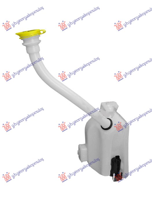 POSUDA ZA TECNOST BRISACA (SA ZADNJIM BRISACEM) (ULAZ/POKLOPAC/PUMPA) RENAULT KANGOO 2008-2013 (KW0/KW1)