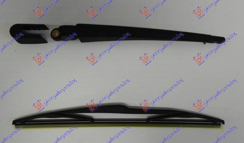 ZADNJI BRISAC KOMPLET (JEDNA VRATA) 350mm MAZDA 3 SDN-H/B 2004-2008 (BK)