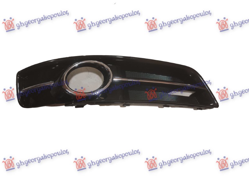 RESETKA PREDNJEG BRANIKA SJAJ-CRNA (SA MAGLENKOM) (S-LINE) AUDI A3 2008-2012 (8P1/8PA/8P7)