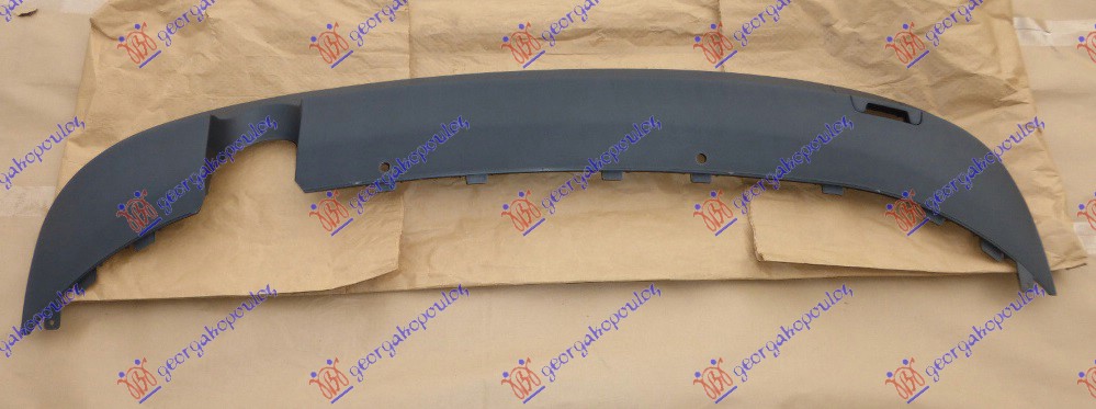 SPOJLER ZADNJEG BRANIKA (1 OTVOR ZA 1 CEV AUSPUHA) AUDI A3 2008-2012 (8P1/8PA/8P7)
