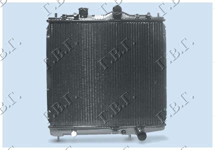HLADNJAK MOTORA 1.3 12V/1.5i (+/-AC) (41.7x37.5) MITSUBISHI COLT 1992-1995 (CAA)