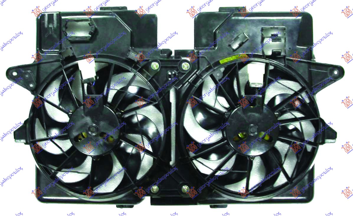 VENTILATOR KOMPLET (2.0) -04 MAZDA TRIBUTE 2002-2008 (EP)