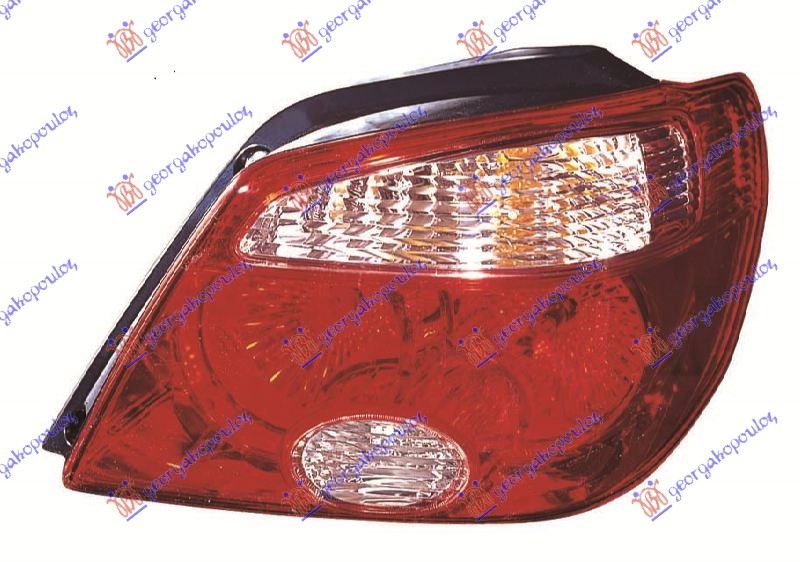 STOP LAMPA (CRVENI OKVIR) 2005- (DEPO) MITSUBISHI OUTLANDER 2003-2007 (CUW)