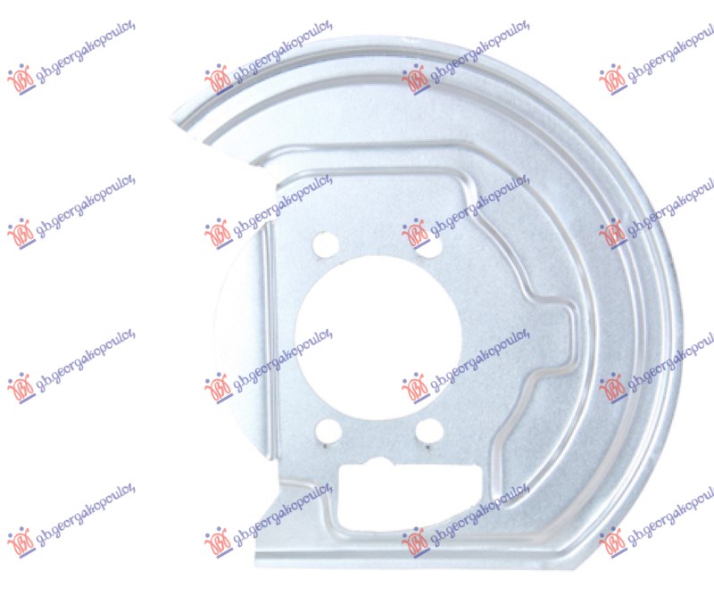 ZASTITA PREDNJEG KOCIONOG DISKA NISSAN QASHQAI 2007-2010 (J10/NJ10)
