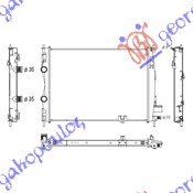 HLADNJAK MOTORA 1.5 DCi (59x45.6x34) NISSAN QASHQAI 2010-2013 (J10/NJ10)