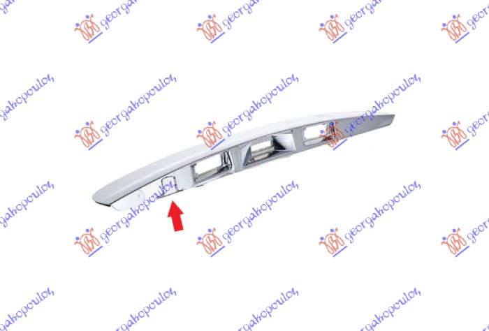 LAJSNA GEPEK VRATA HROM (SA/BEZ KAMERE) NISSAN QASHQAI 2010-2013 (J10/NJ10)
