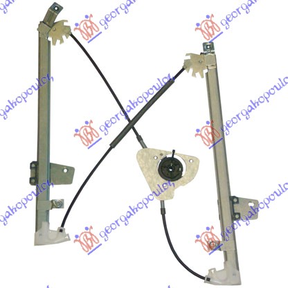 PODIZAC PREDNJEG PROZORA ELEKTRICNI (BEZ MOTORA) (A KVALITET) NISSAN QASHQAI 2010-2013 (J10/NJ10)