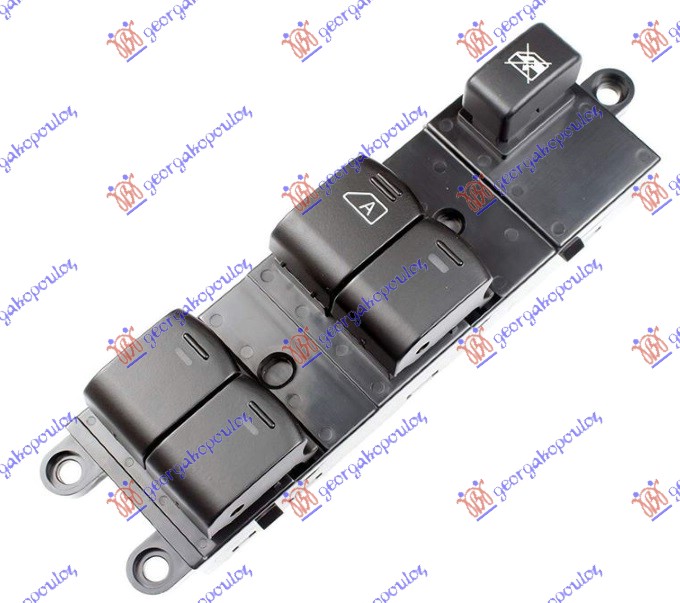 PREKIDAC U PREDNJIM VRATIMA (4 TASTERA) (16 PIN) NISSAN NOTE 2006-2013 (E11/NE11)