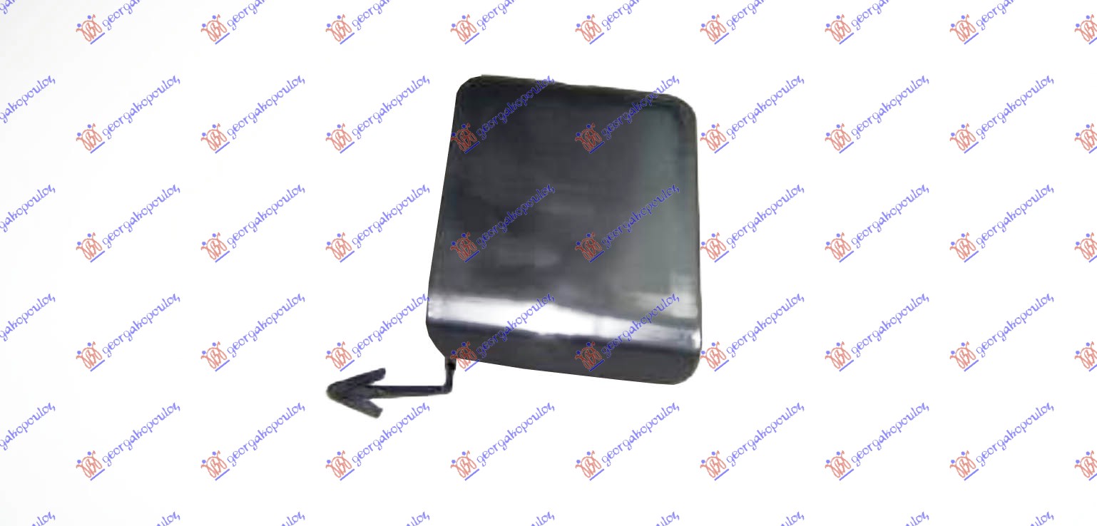 POKLOPAC KUKE PREDNJEG BRANIKA MAT-CRNI NISSAN QASHQAI 2007-2010 (J10/NJ10)