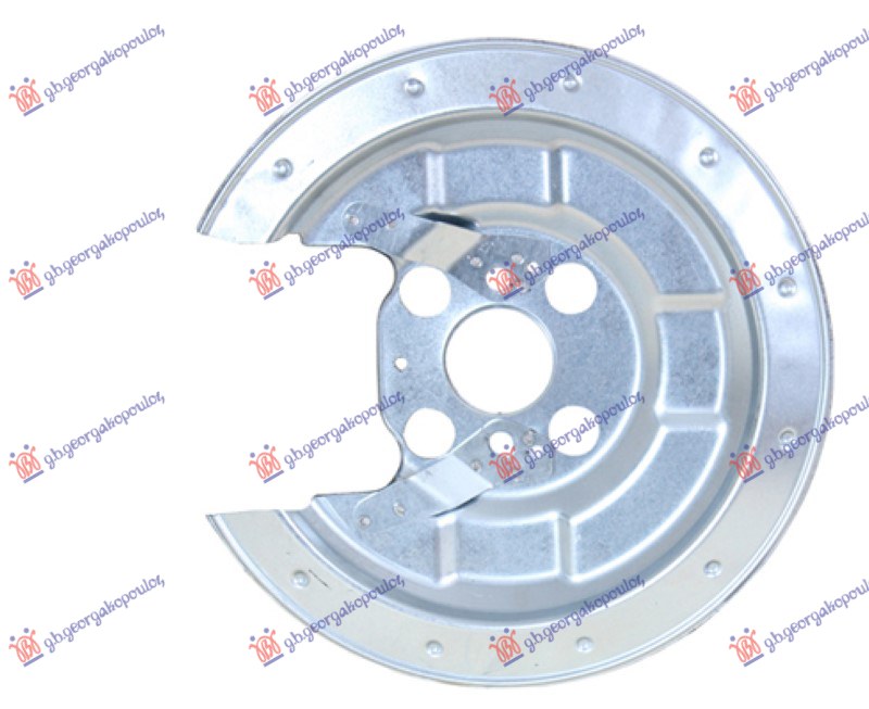 ZASTITA ZADNJEG KOCIONOG DISKA (PRECNIK DISKA 260mm) HONDA CIVIC H/B-L/B 2006-2012 (FN/FK)