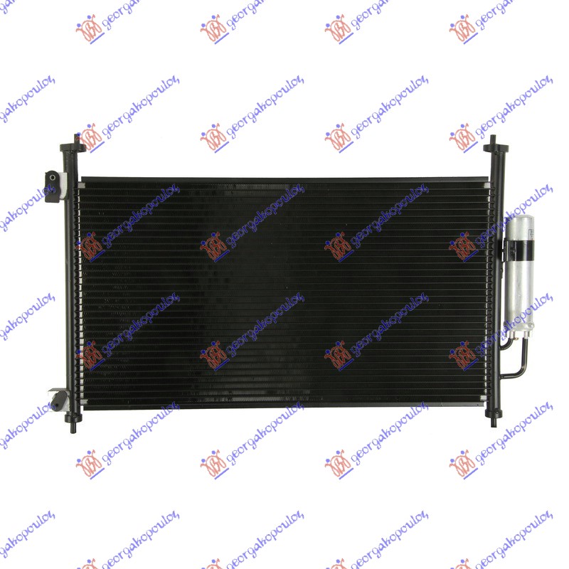 HLADNJAK KLIME BENZIN/DIZEL (600x-320x16) HONDA CIVIC H/B-L/B 2006-2012 (FN/FK)