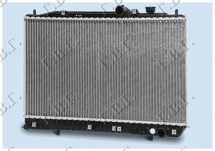 HLADNJAK MOTORA 1.5 8V/1.6/1.8 16V (+/-AC) (67x37.6) HYUNDAI LANTRA 1993-1995 (J-1)
