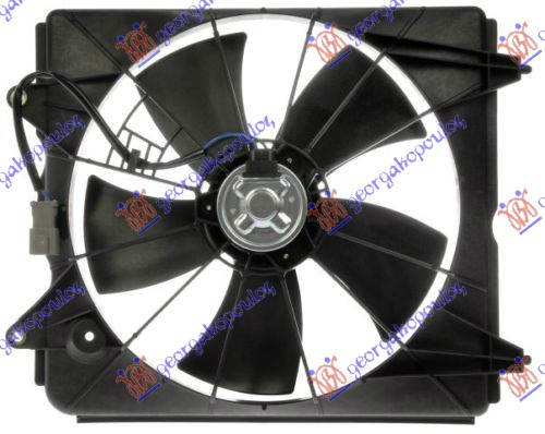 VENTILATOR HLADNJAKA KOMPLET (BENZIN/DIZEL) HONDA CR-V 2010-2013 (RE)