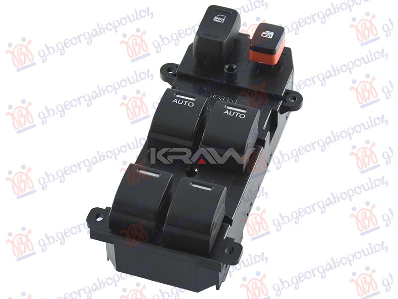 PREKIDAC U PREDNJIM VRATIMA (4 TASTERA) (PREDNJI AUTO) (22 PIN) HONDA CR-V 2007-2010 (RE)