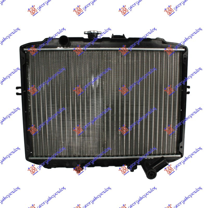 HLADNJAK MOTORA 1.6/2.0/2.5 DIZEL (+/-AC) (40x59.8) HYUNDAI H100 VAN 1993-2003 (P)