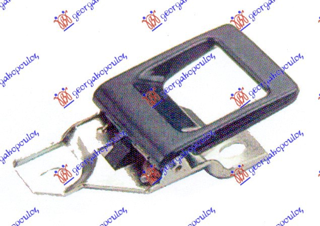 KVAKA PREDNJIH VRATA UNUTRASNJA CRNA MITSUBISHI L300 BUS 1988-2004 (P0W/P1W/P2W)