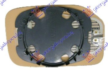 STAKLO RETROVIZORA SA GREJACEM (KONVEKSNO) PEUGEOT 106 1992-1995 (1A/1C/1S)